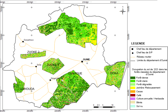 Occupation du sol 2023
